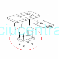MKA-21 tvirtinimo platformos dalis